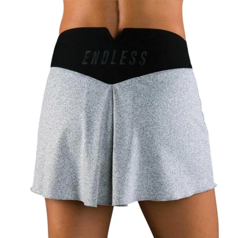 Falda Endless Diamond Cinza China