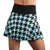 Falda Endless Lux II Aqua Houndstooth