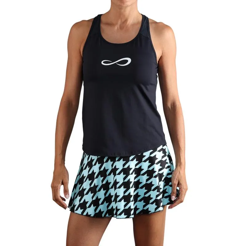 Falda Endless Lux II Aqua Houndstooth