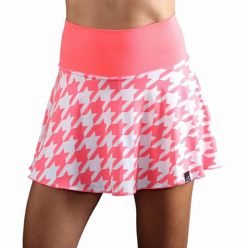 Falda Endless Lux II Coral Houndstooth