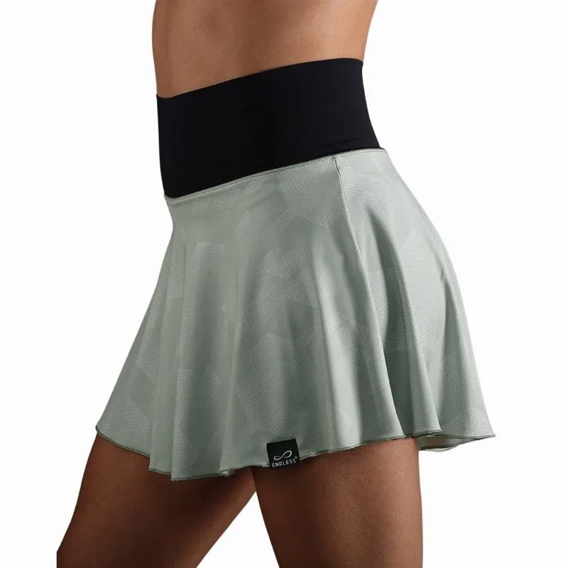 Falda Endless Lux II Verde Claro Print