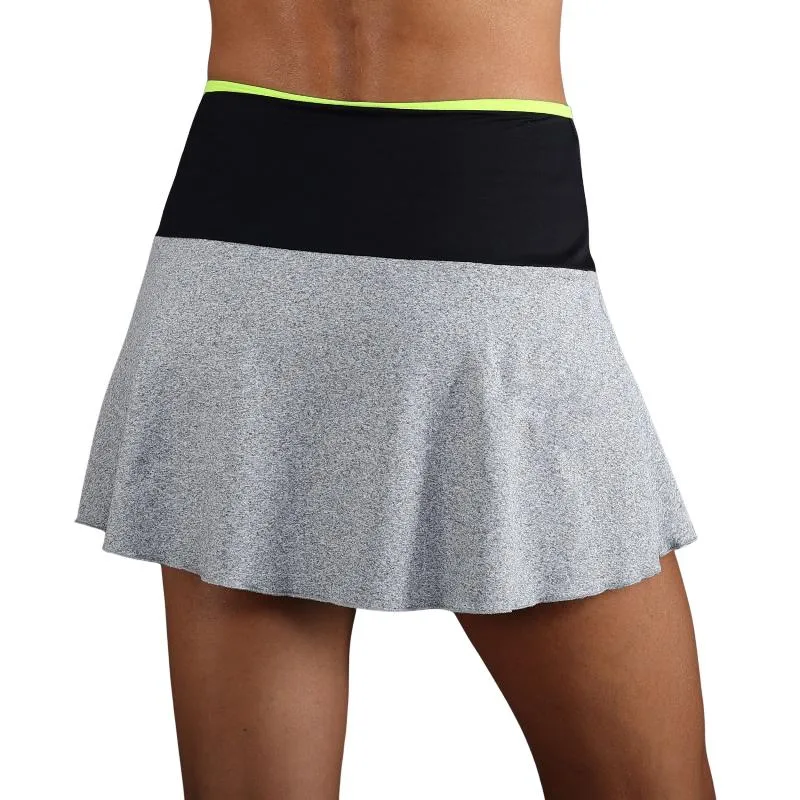 Falda Endless Mile Cinza Urze