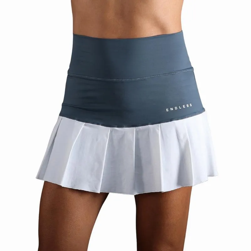 Falda Endless Ottey Denim Blanco