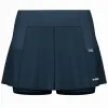 Falda Head Performance Azul Marino Plata
