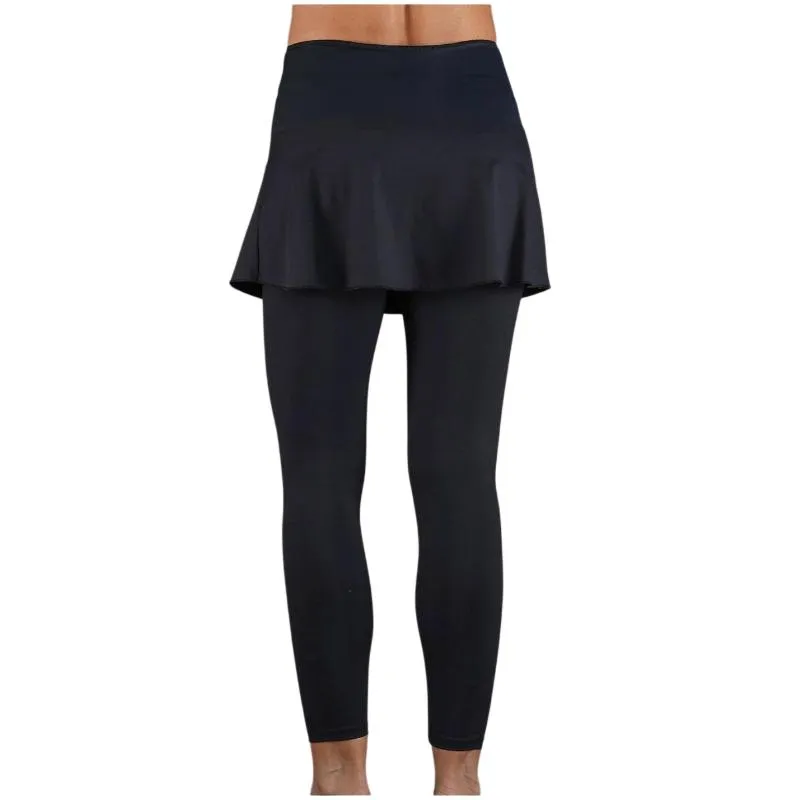 Falda Malla Endless Fuse Negro Gris