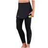 Falda Malla Endless Fuse Negro Gris