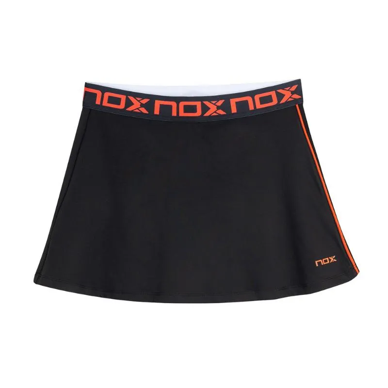 Equipe Falda Nox Negro Rojo