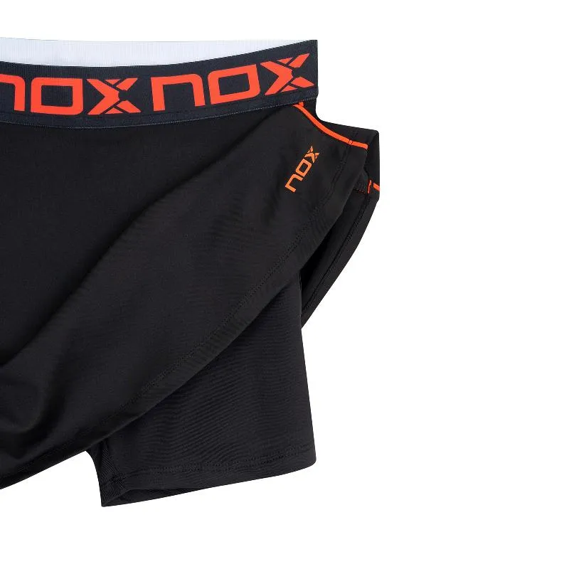 Equipe Falda Nox Negro Rojo