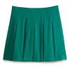 Falda Wilson Clássico Plissado Verde