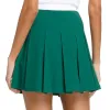Falda Wilson Clássico Plissado Verde