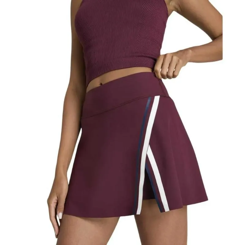 Falda Wilson Fatia Granate Azul Marino