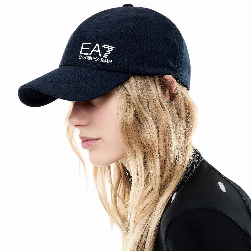 Gorra Armani EA7 Baseball Azul Armani Blanco