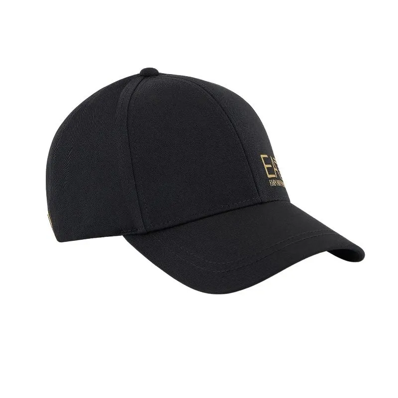 Gorra Armani EA7 Negro Dorado