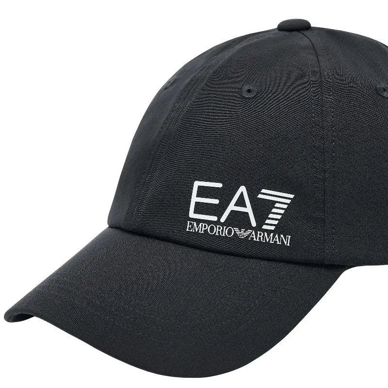 Armani EA7 Tennis Cap Black White