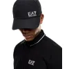 Armani EA7 Tennis Cap Black White
