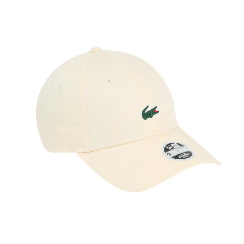 Gorra Lacoste New Era Logo Beige