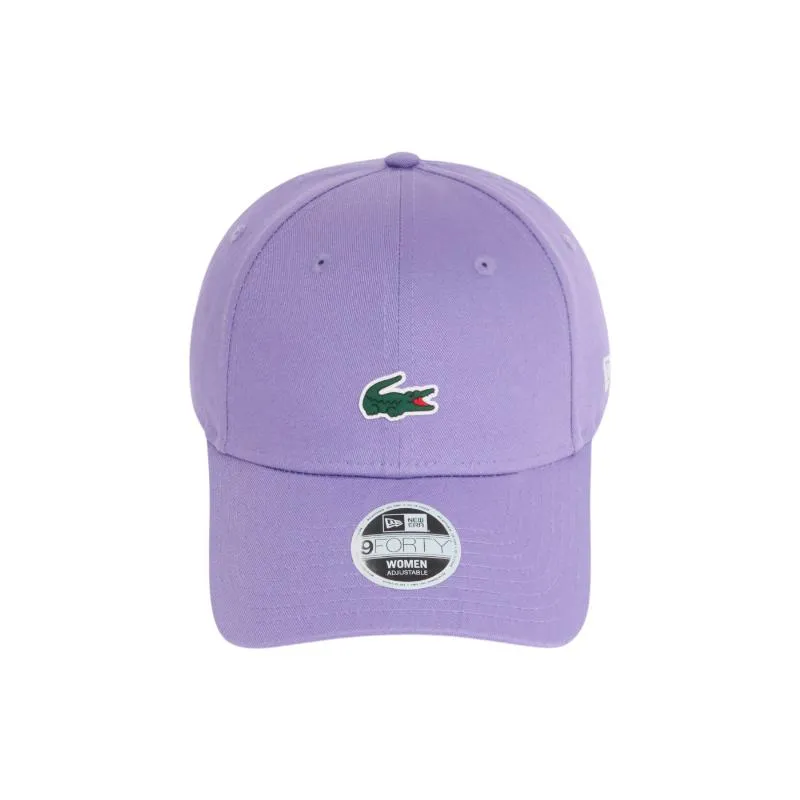 Gorra Lacoste New Era Logo Purpura