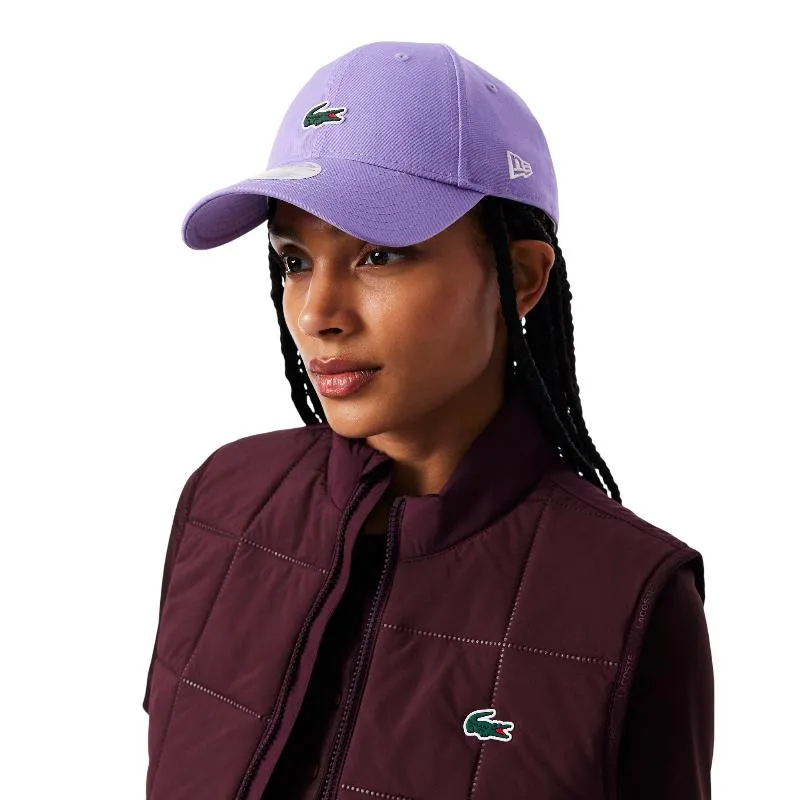 Gorra Lacoste New Era Logo Purpura