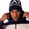 Gorro Armani EA7 Beanie Azul Armani Blanco