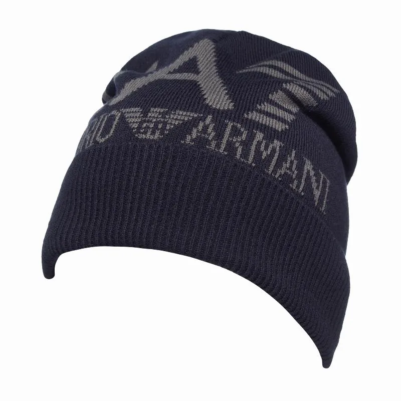 Gorro Armani EA7 Beanie Azul Armani