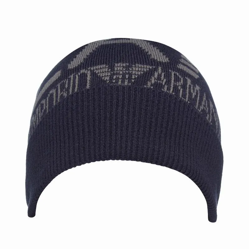 Gorro Armani EA7 Beanie Azul Armani