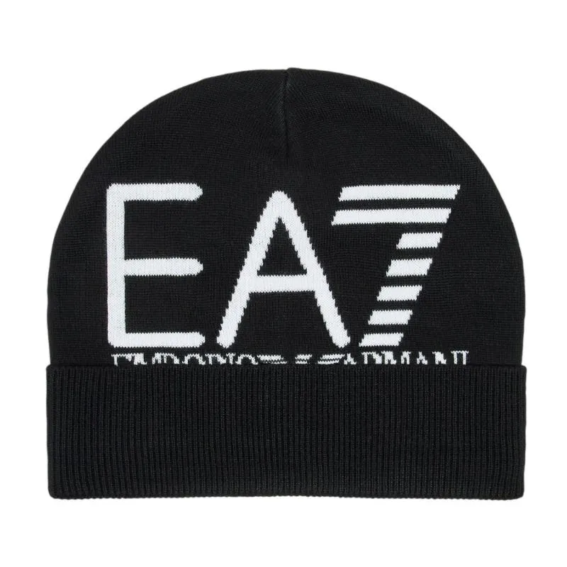 Gorro Armani EA7 Beanie Negro Blanco