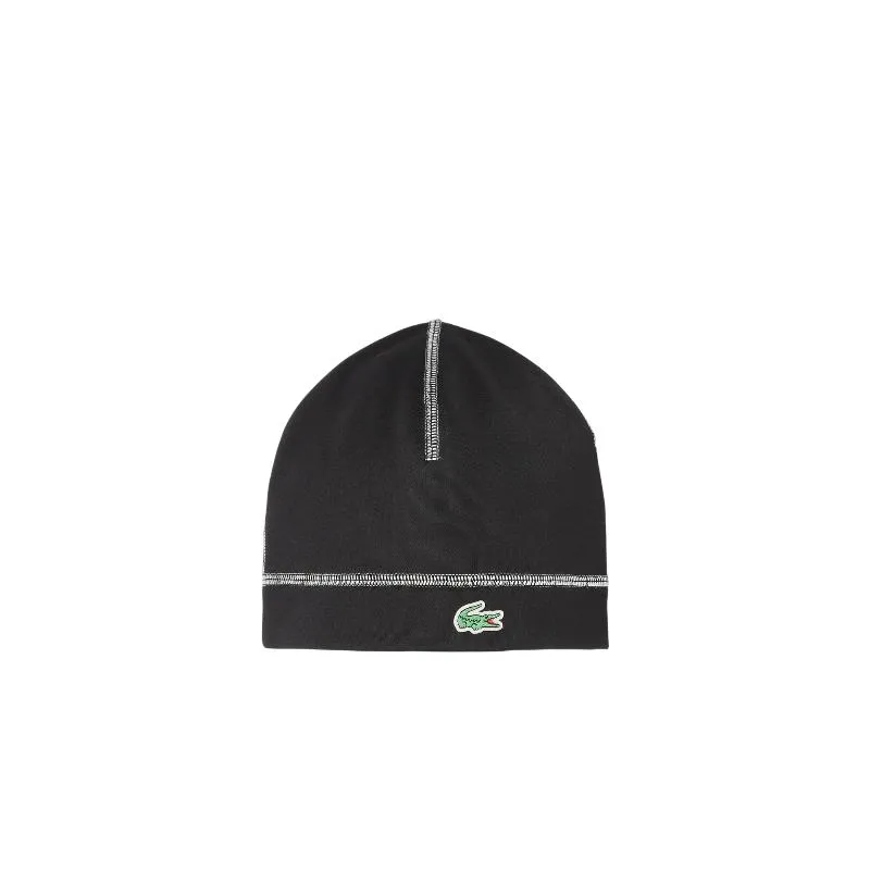 Gorro Lacoste Bonnet Negro
