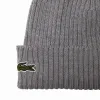 Gorro Lacoste Lana Gris Vigore