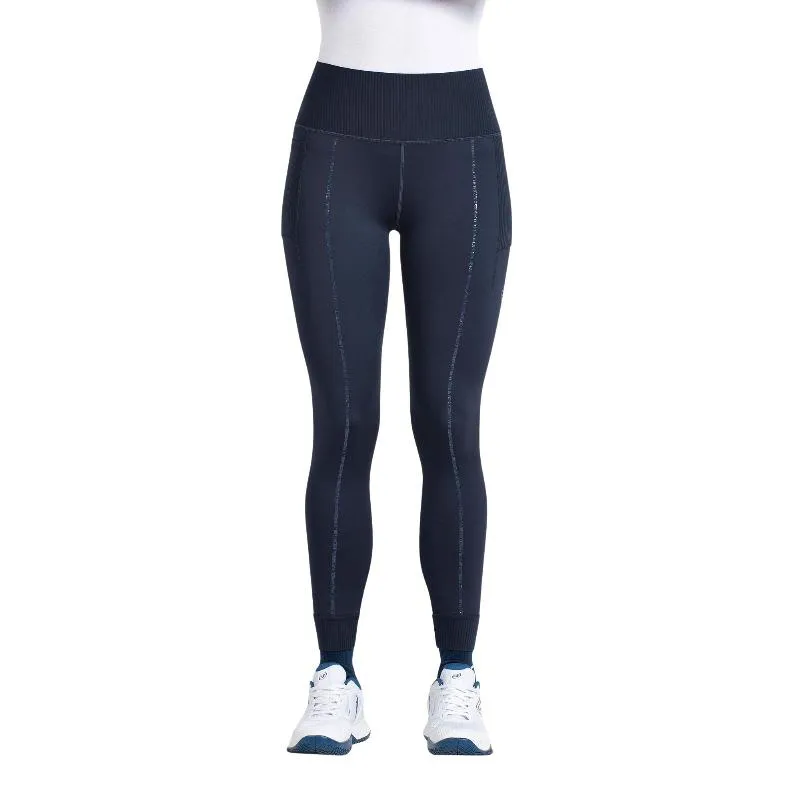 Mallas Bullpadel Pielar Azul Marino Mujer