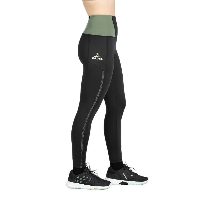 Leggings pretas Bullpadel Premier Padel Pasci
