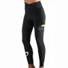 Mallas Endless Cross Pocket Negro Blanco