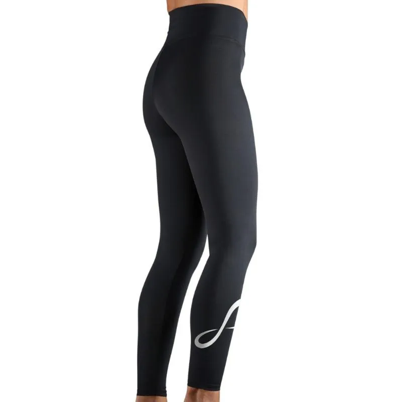 Mallas Endless Cross Pocket Negro Blanco