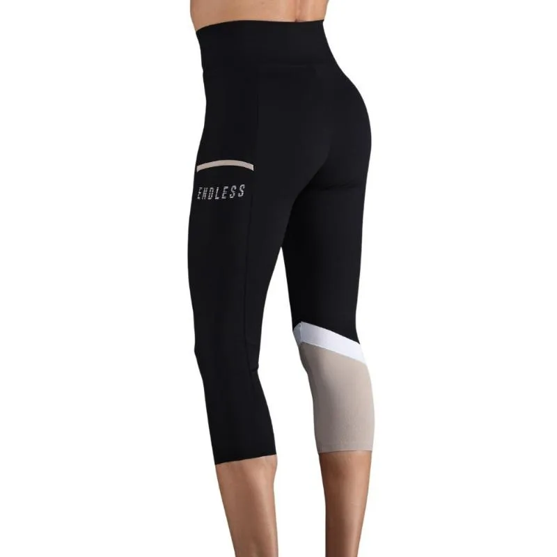 Mallas Endless Line Pocket HW Negro Delave