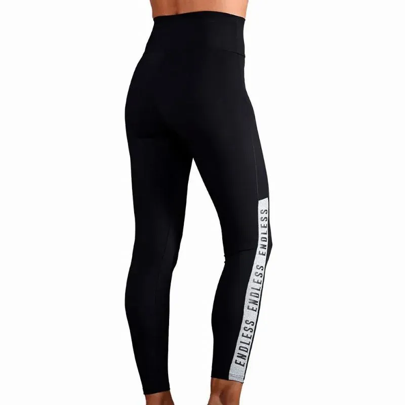 Mallas Endless Syncro Negro China Cinza