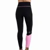 Mallas Endless Vanity Pocket Negro Rosa