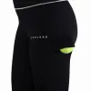 Mallas Endless Vanity Pocket Negro Verde Claro