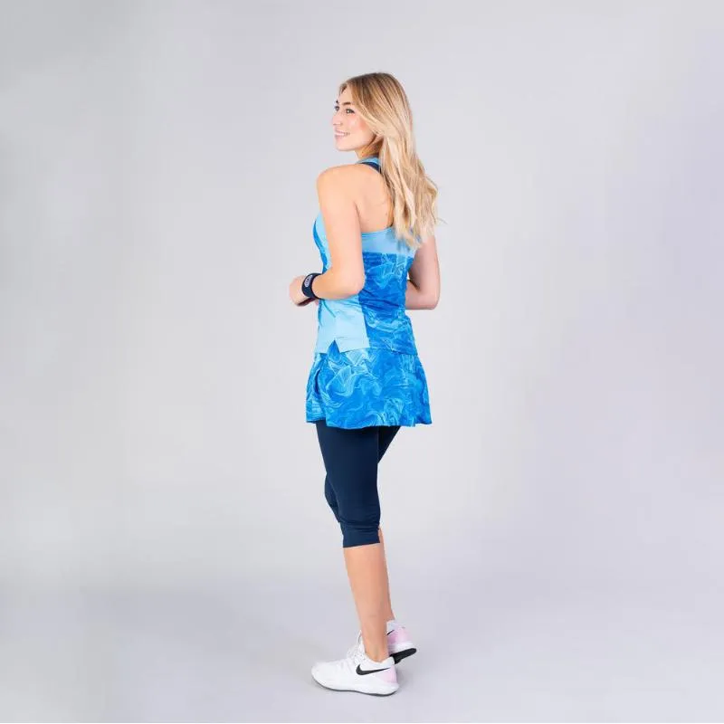 Saia Leggings Bidi Badu Faida Azul Escuro Azul Claro Azul Azul