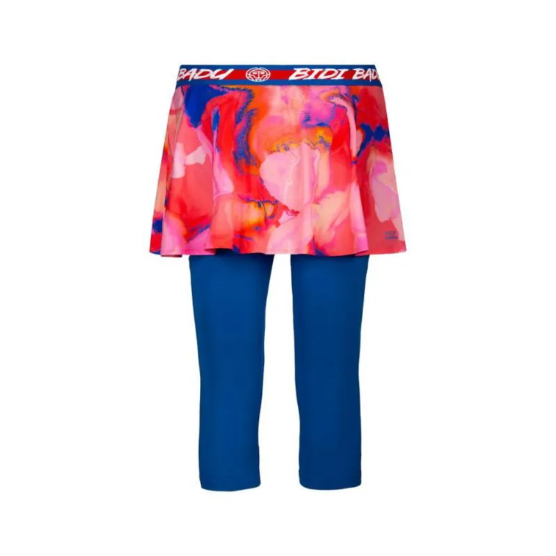 Saia Leggings Bidi Badu Faida Azul Vermelho