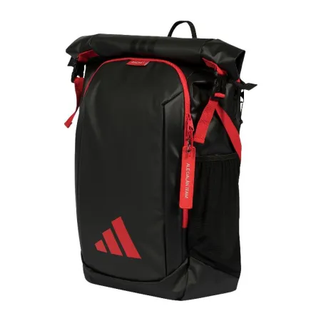 Mochila Adidas Ale Galan Multigame 3.5 Negro Rojo