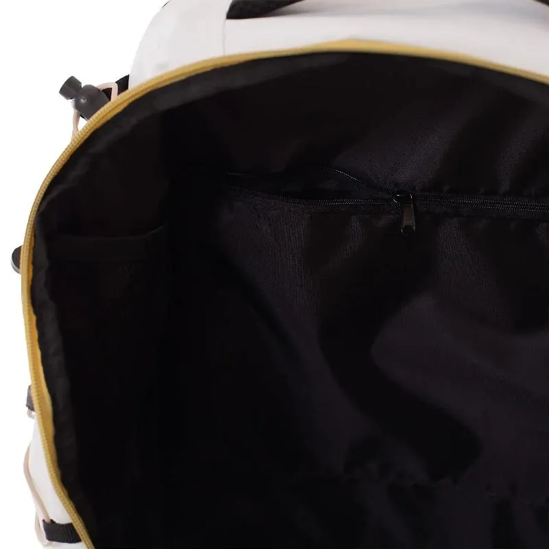 Mochila Black Crown Raptor V2 Blanco Dorado