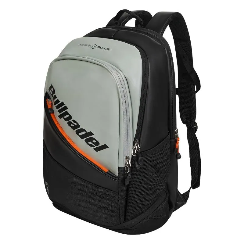 Mochila Bullpadel Paquito Navarro Hack BPM26002 Gris Verdoso