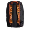 Enebe Mustang Mochila Preta Laranja