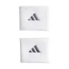 Muñequeras Adidas Blanco Plata 2 Unidades