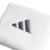 Muñequeras Adidas Blanco Plata 2 Unidades