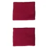 Munequeras Adidas Cortas Rojo Gris 2 Unidades