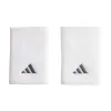 Muñequeras Adidas Largas Blanco Plata 2 Unidades