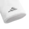 Muñequeras Adidas Largas Blanco Plata 2 Unidades
