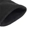 Muñequeras Adidas Largas Negro Plata 2 Unidades