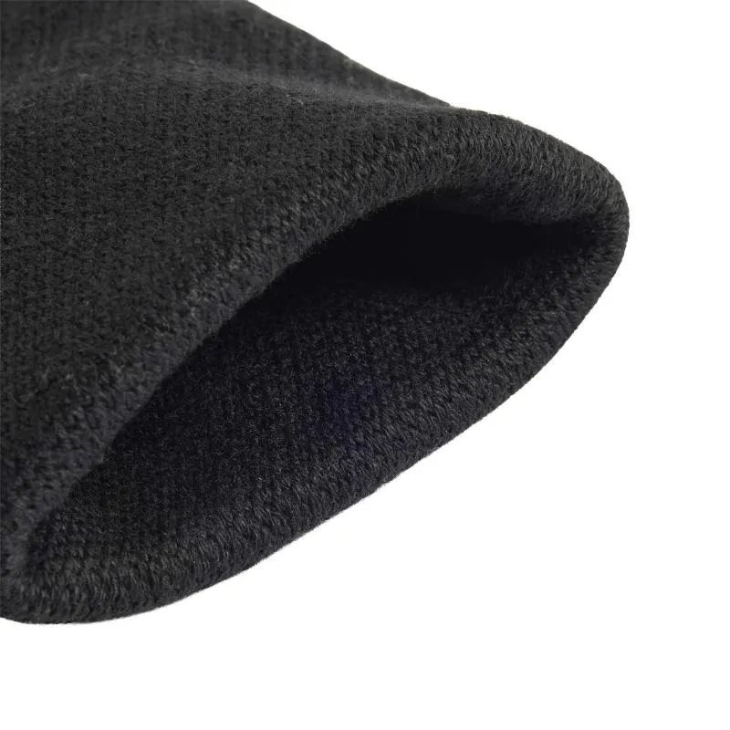 Muñequeras Adidas Largas Negro Plata 2 Unidades