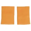Muñequeras Adidas Naranja Blanco Grande 2 Unidades